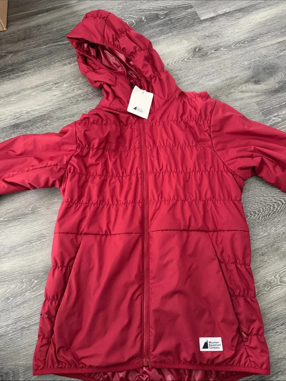 Men’s - Mountain Equipment Company (MEC) Marron Hooded Jacket - small - Picture 1 of 5